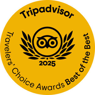 TripAdvisor Travellers' Choice Best of the Best Award Badge